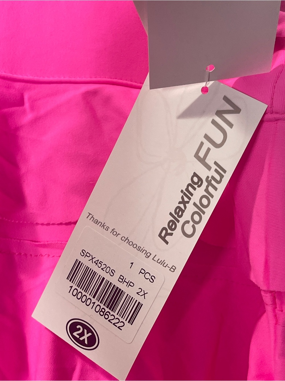NWT Lulu-B Hot Pink Cha Cha Ruffle Maxi Dress Resort Wear 2X Plus Size Vacation - Picture 8 of 11
